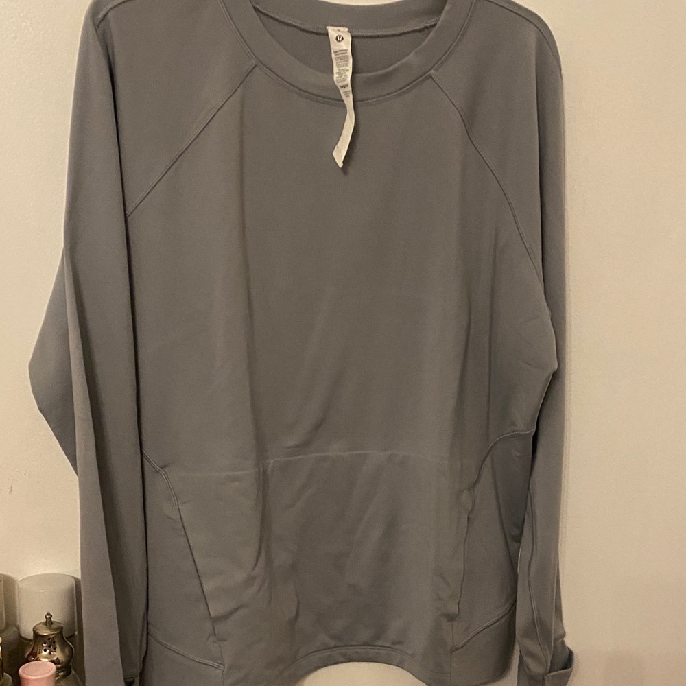 lululemon athletica Women's Gray Sweatshirt